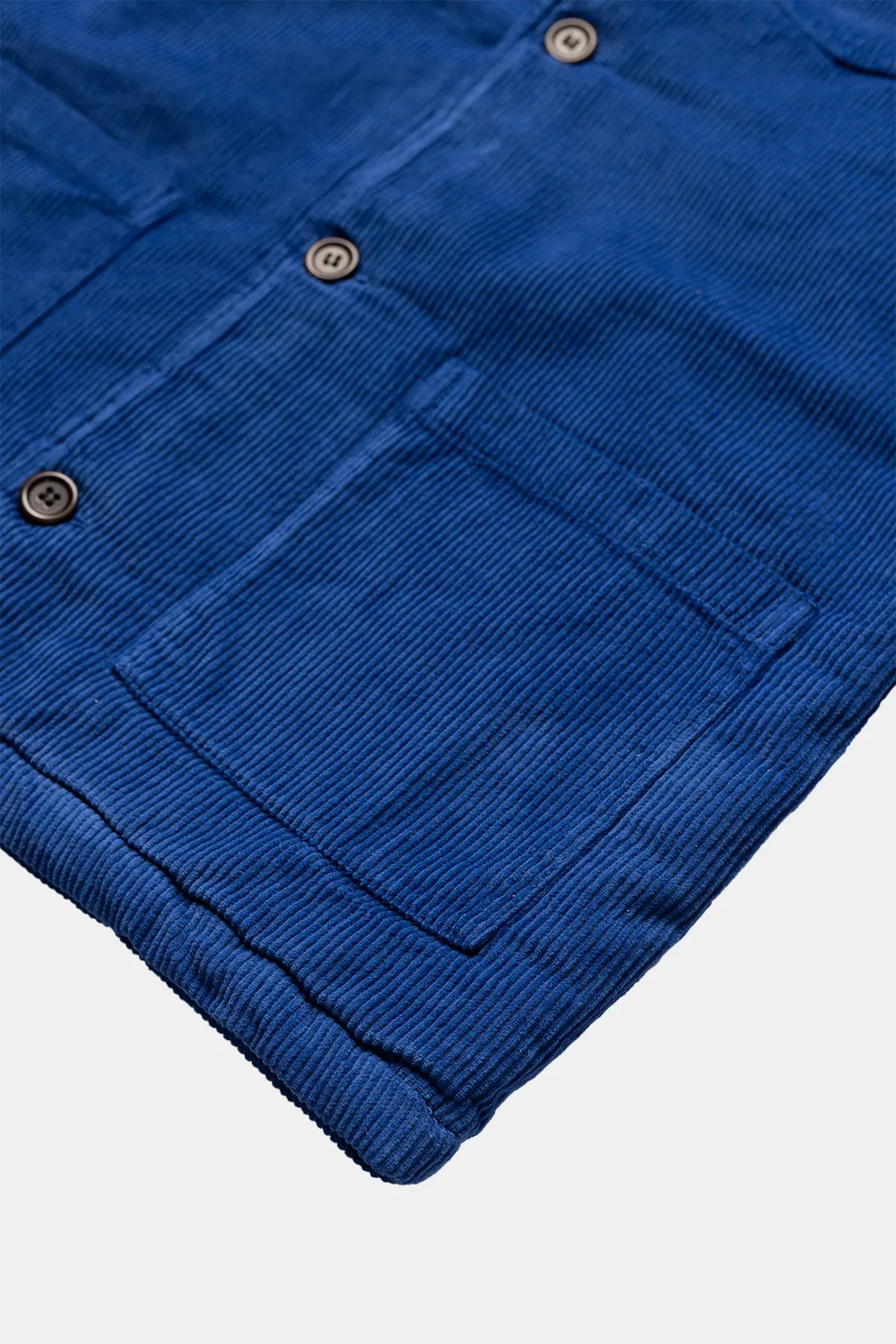 JACKET CORDUROY STEEL BLUE