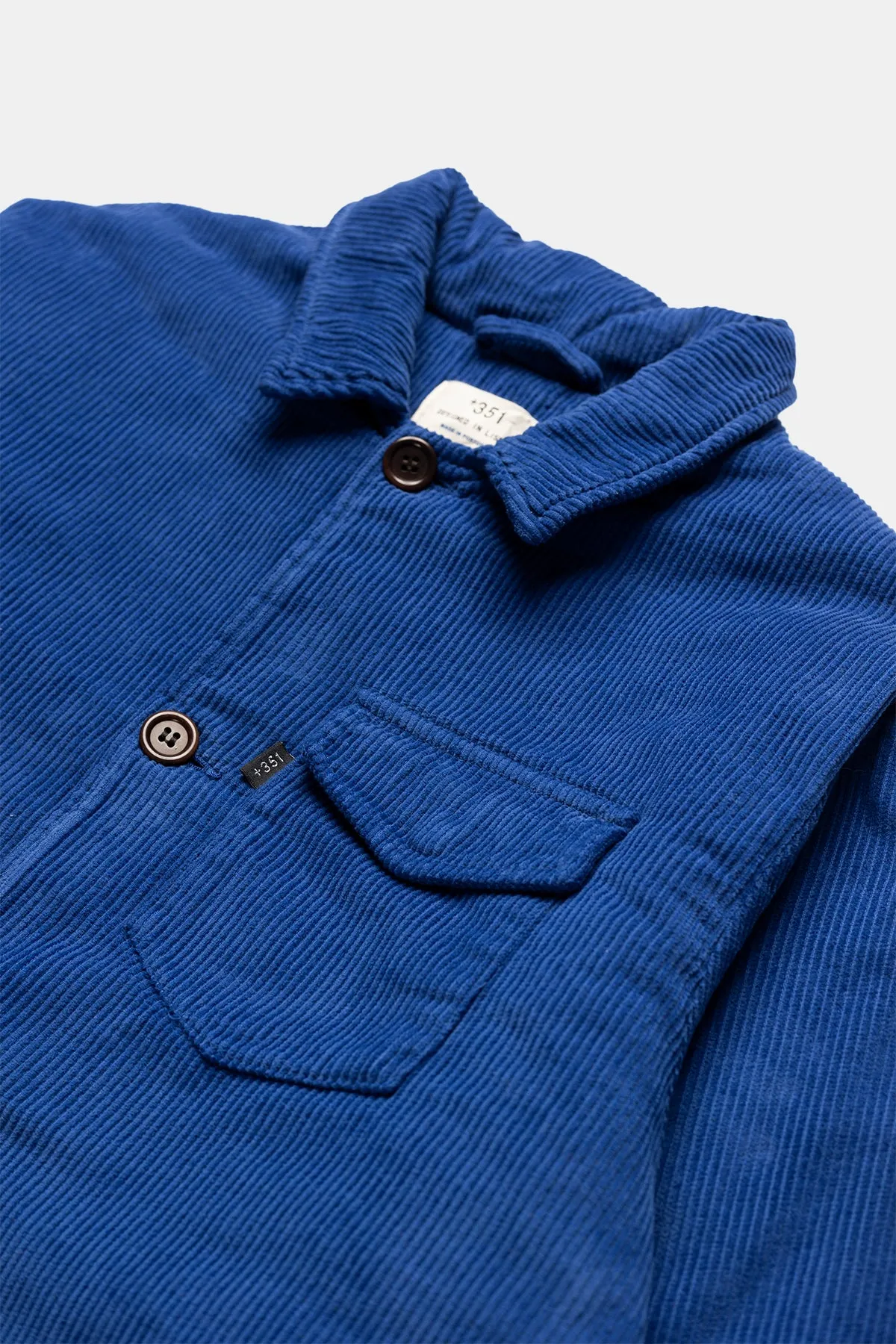 JACKET CORDUROY STEEL BLUE