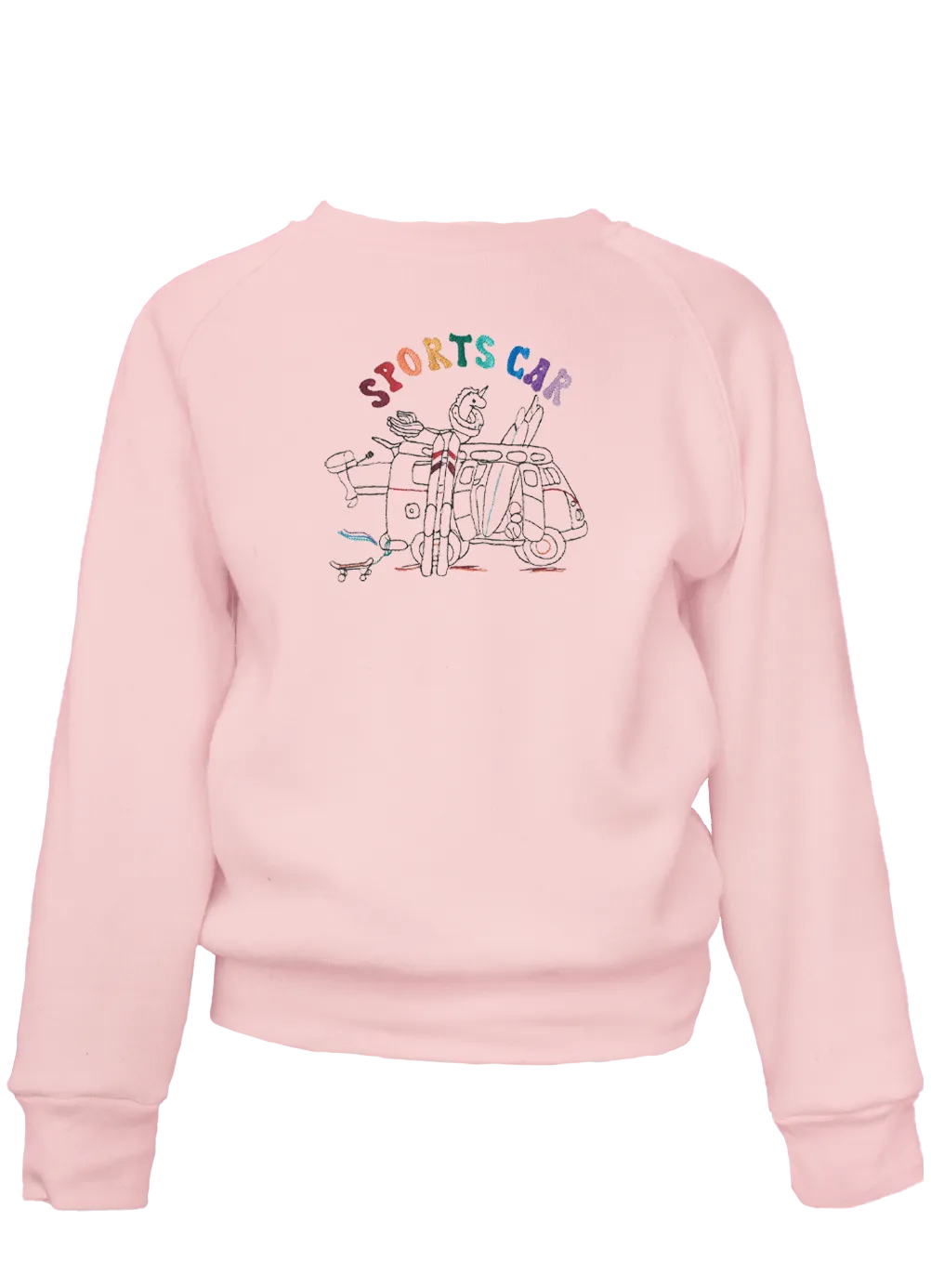 Kid's Sports Car Classic Crew Pullover