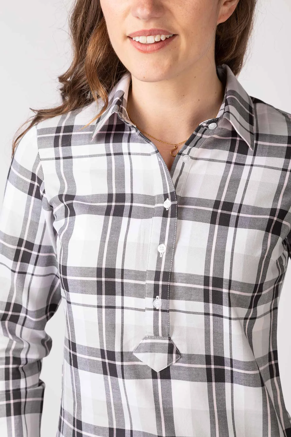 Ladies Hannah Country Overhead Shirt - Sally