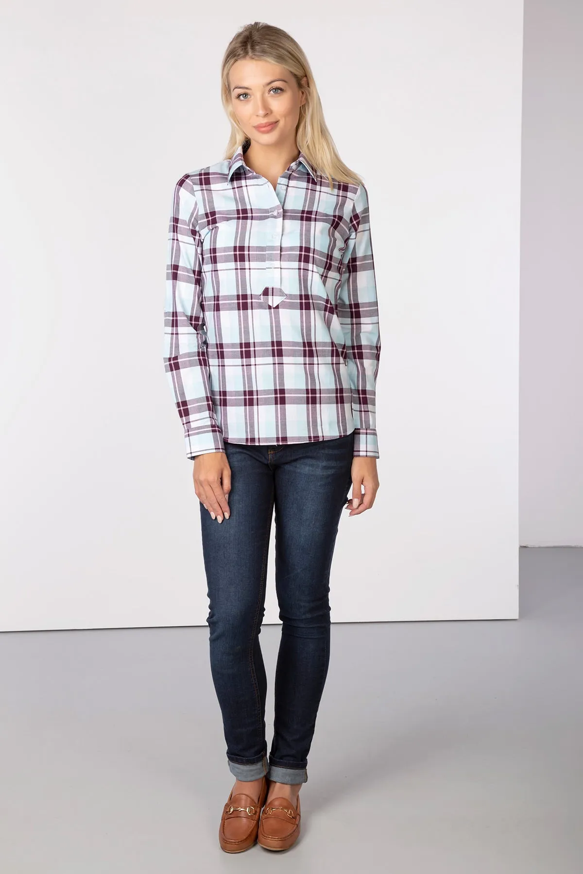 Ladies Hannah Country Overhead Shirt - Sally