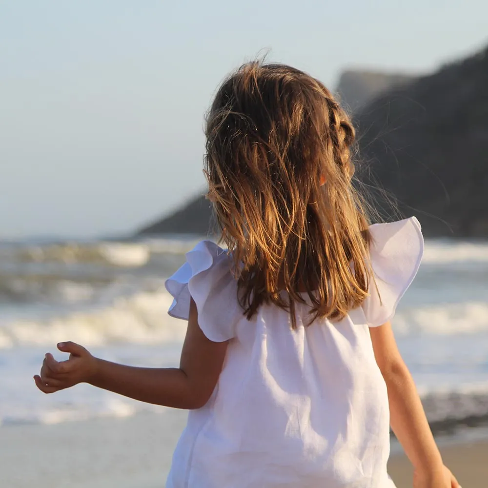 Lolie Ruffled Sleeve Shirt