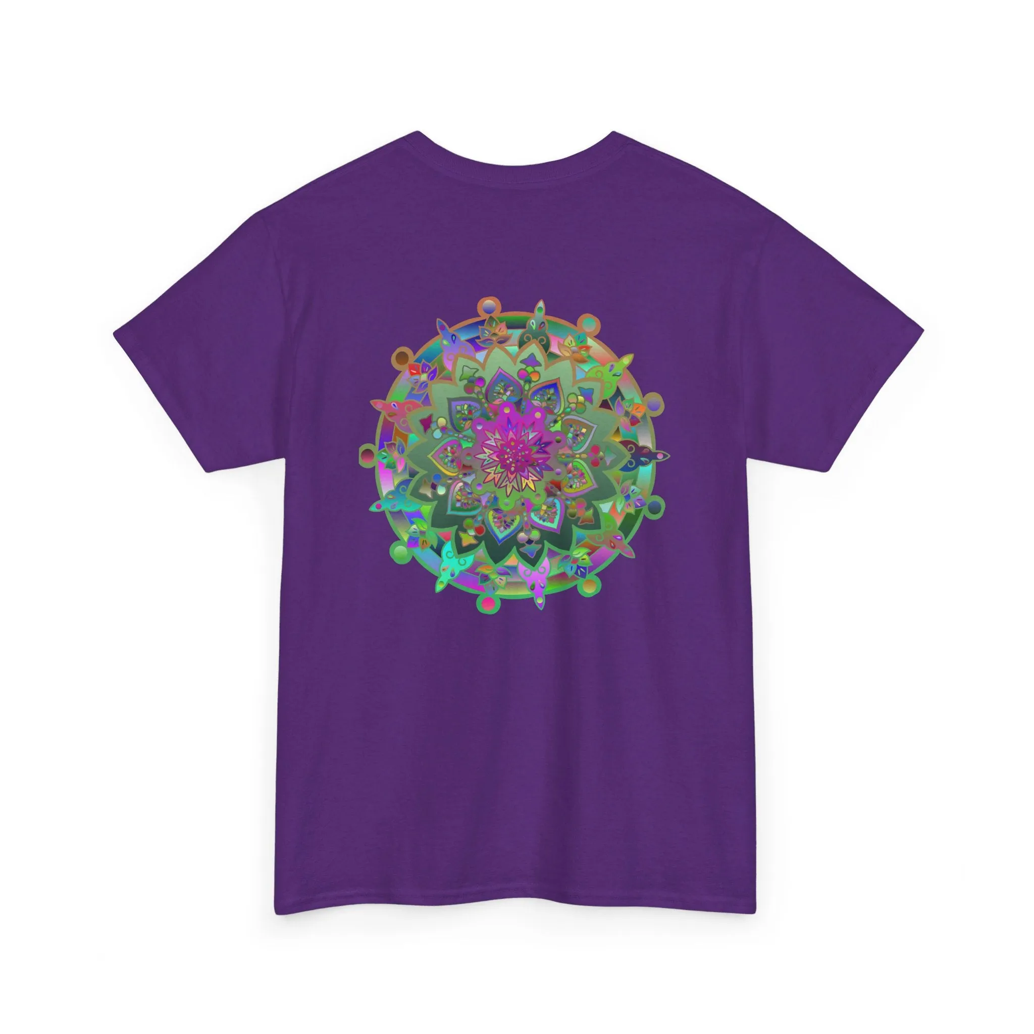 Mandala Art Yoga Mindfulness Tee - Unisex Cotton Shirt