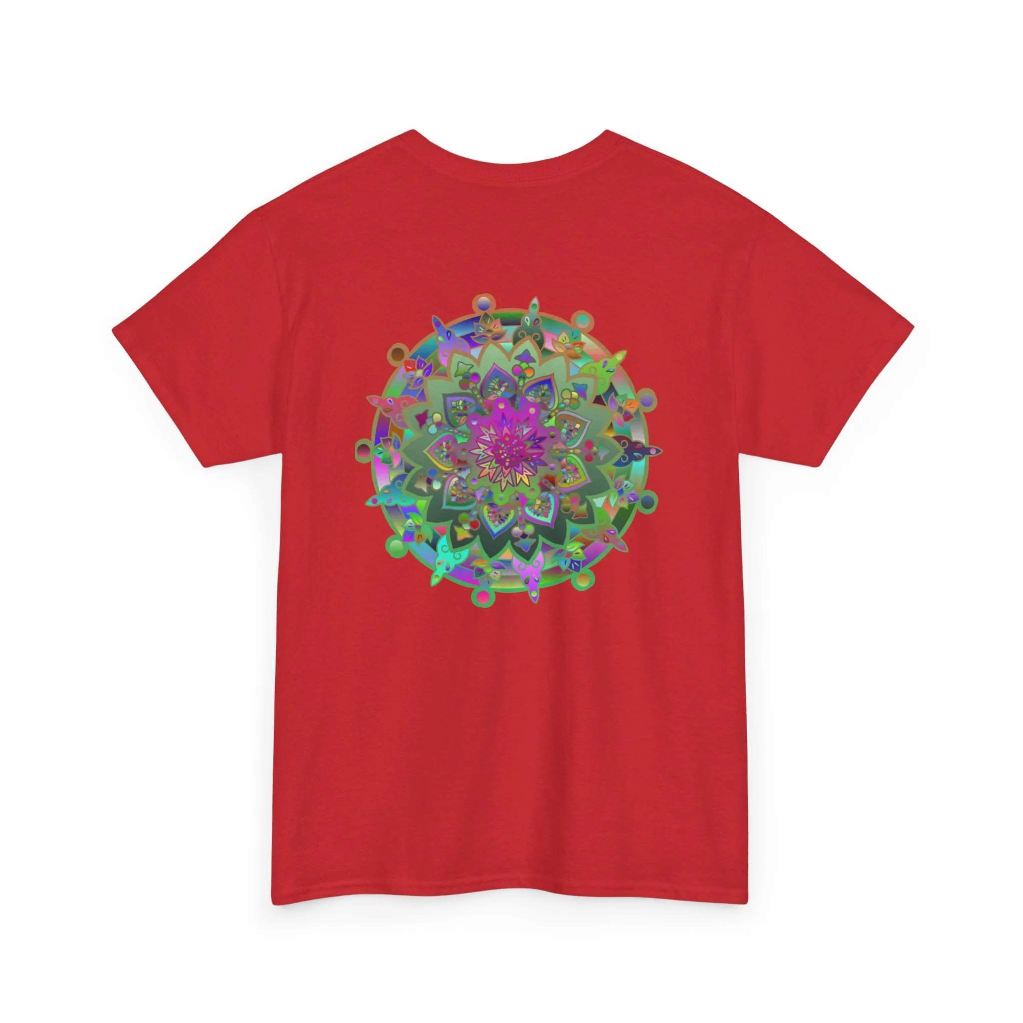 Mandala Art Yoga Mindfulness Tee - Unisex Cotton Shirt