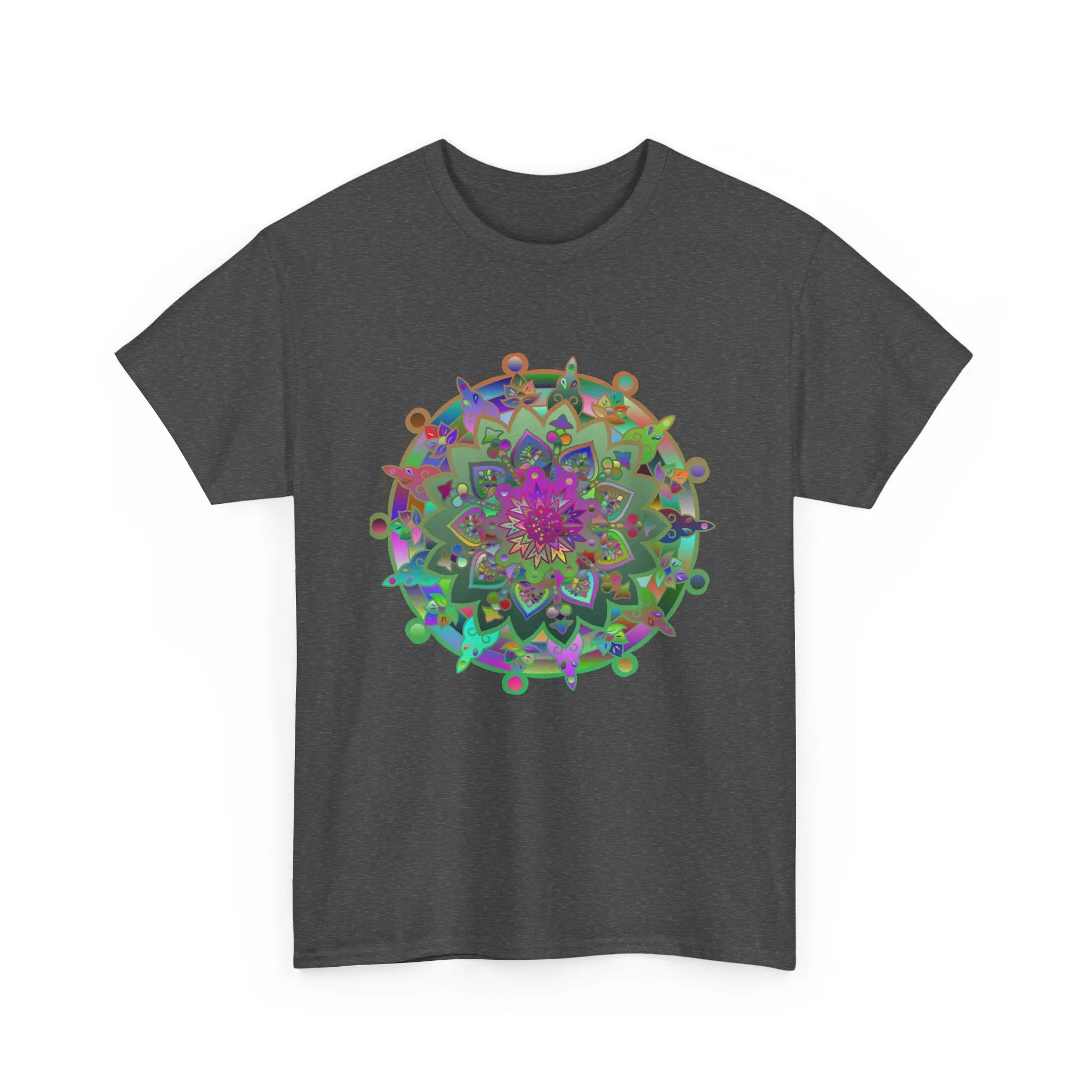 Mandala Art Yoga Mindfulness Tee - Unisex Cotton Shirt