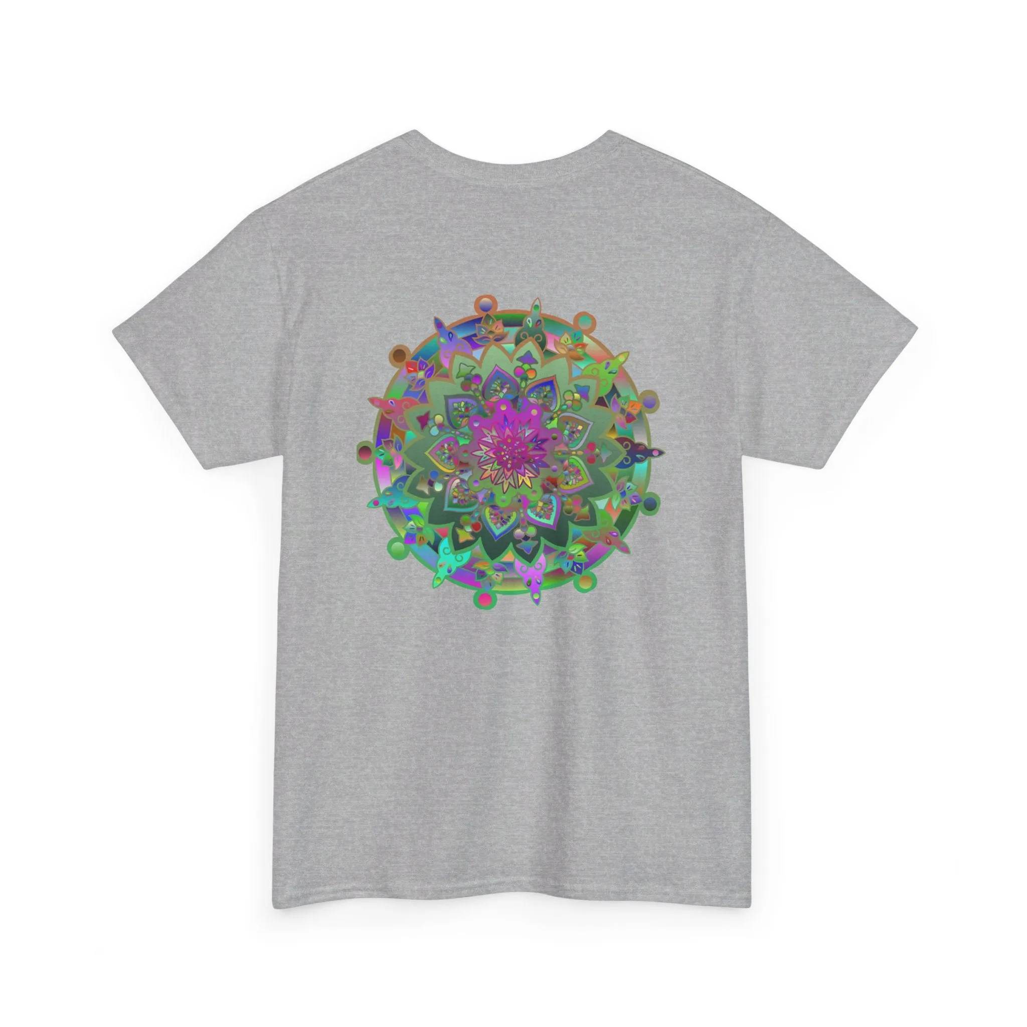 Mandala Art Yoga Mindfulness Tee - Unisex Cotton Shirt