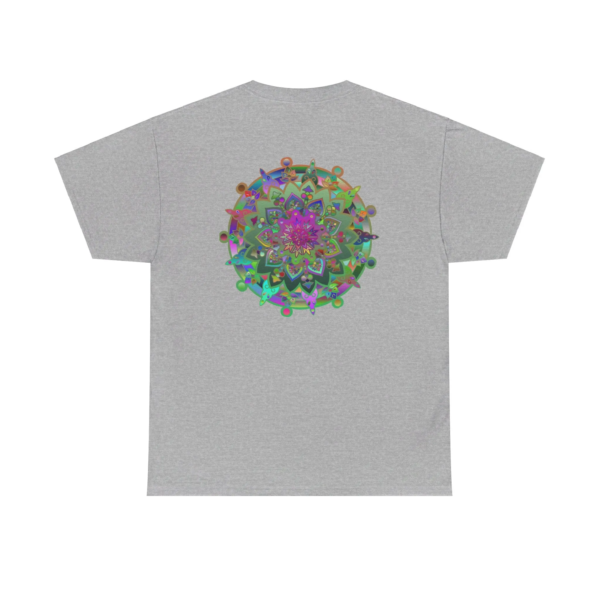 Mandala Art Yoga Mindfulness Tee - Unisex Cotton Shirt