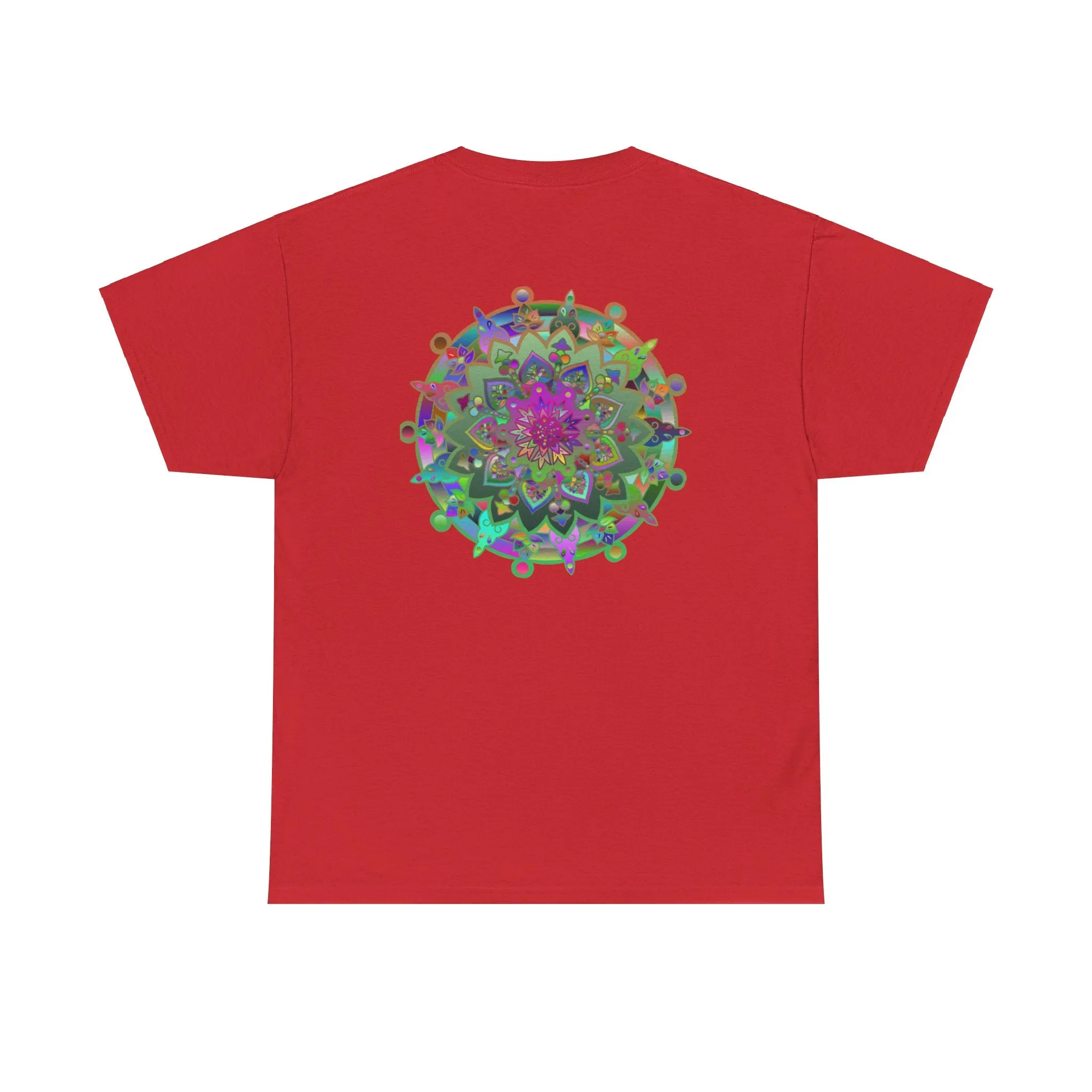 Mandala Art Yoga Mindfulness Tee - Unisex Cotton Shirt