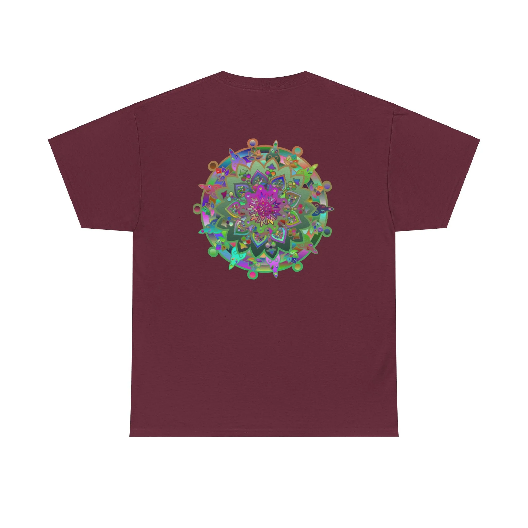 Mandala Art Yoga Mindfulness Tee - Unisex Cotton Shirt