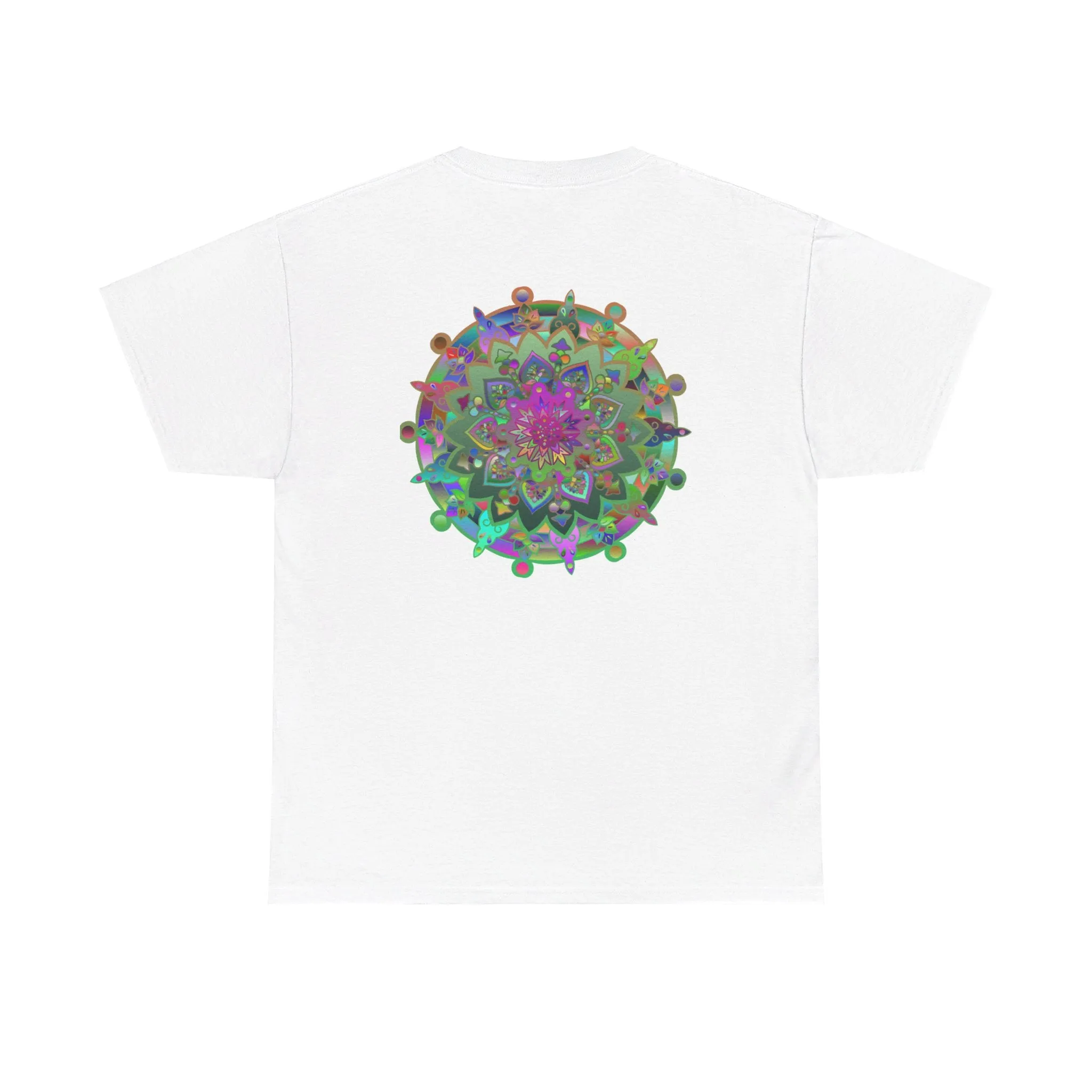 Mandala Art Yoga Mindfulness Tee - Unisex Cotton Shirt