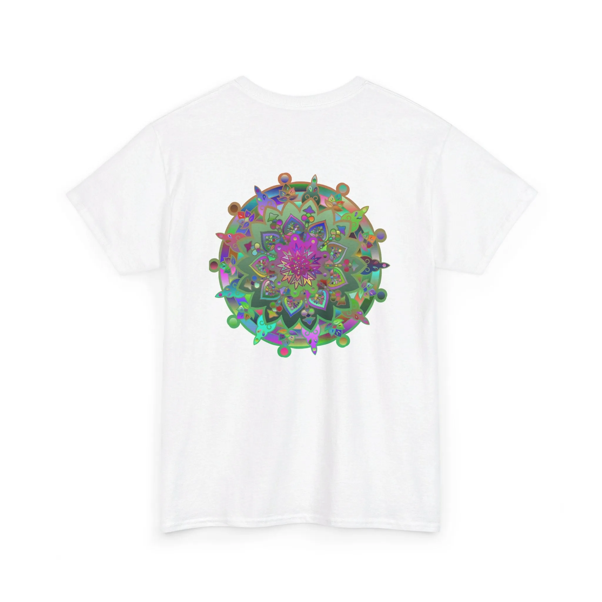 Mandala Art Yoga Mindfulness Tee - Unisex Cotton Shirt