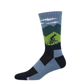 Men's Compass Wool Ride On, Ride On, Ride On Socks