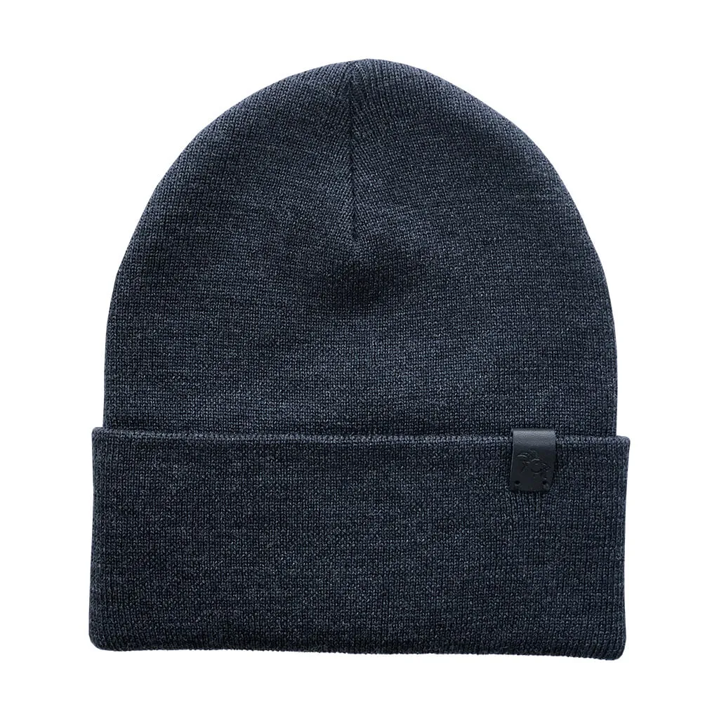 Merino Wool Cuffed Beanie