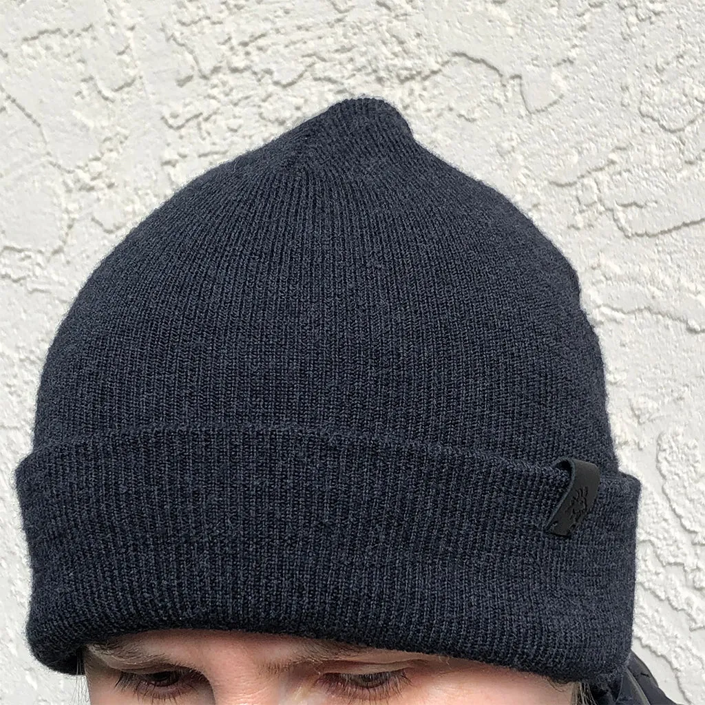 Merino Wool Cuffed Beanie