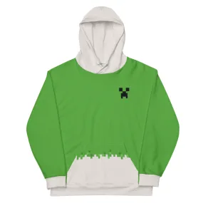 Minecraft Creeper Adult Pullover Hoodie