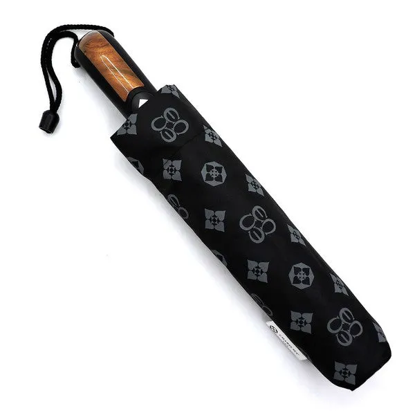 MONOGRAM PRINTED AUTO UMBRELLA