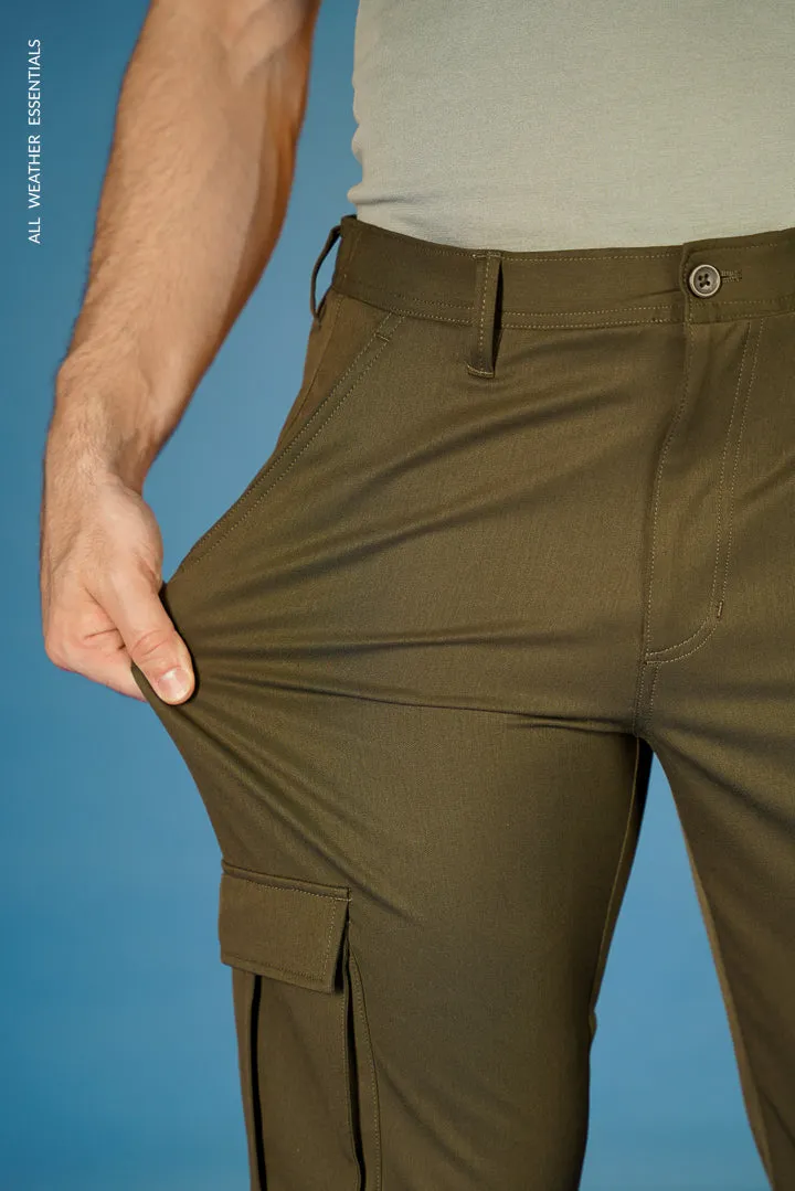 Olive All Weather Stretch Cargo Pants