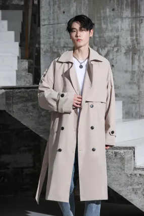 Oversized Long Trench Coat