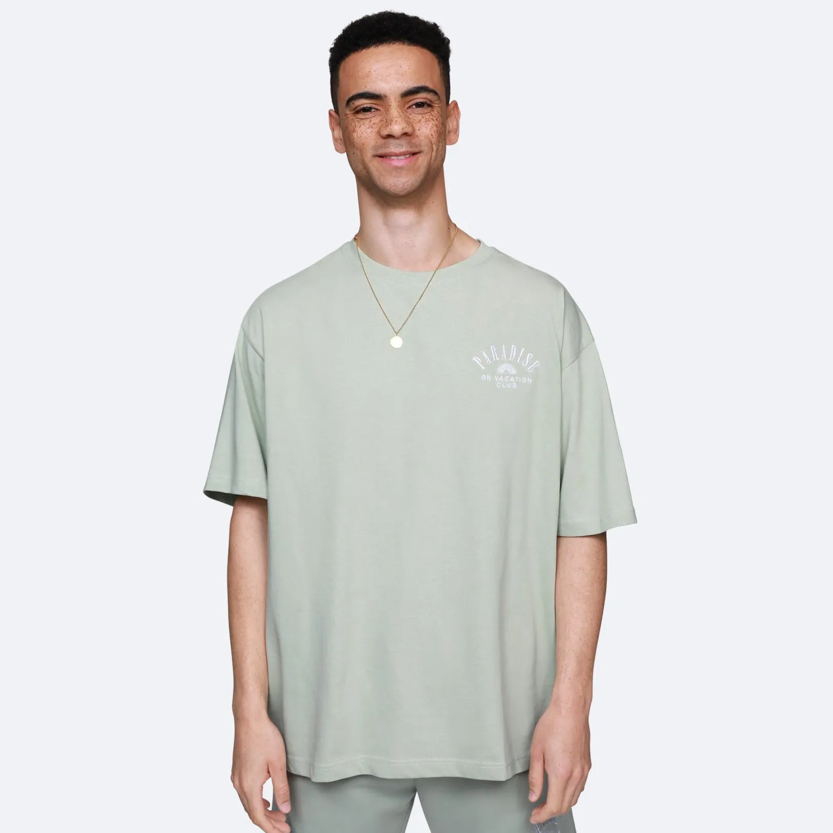 Paradise T-Shirt - Light Olive