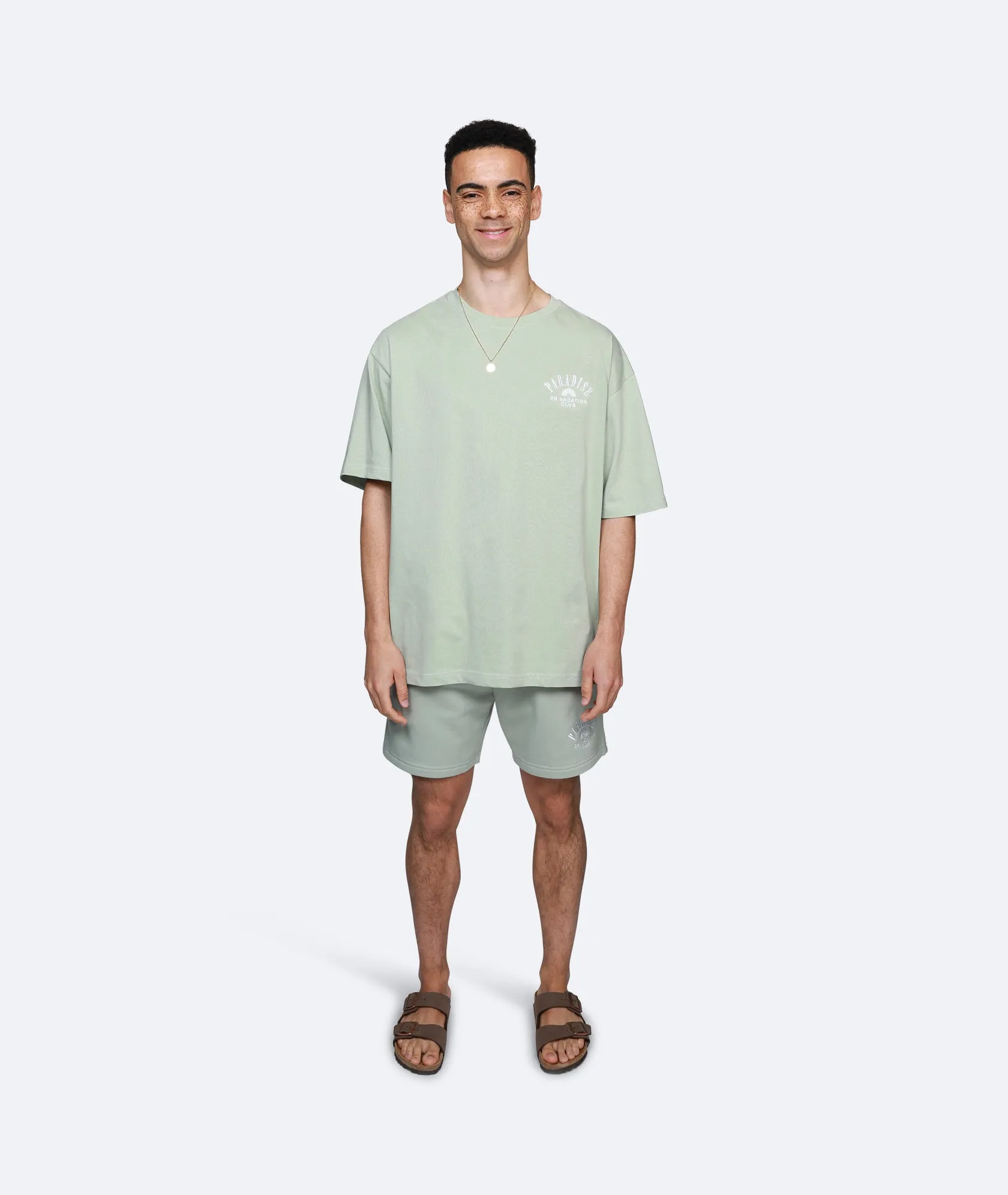 Paradise T-Shirt - Light Olive