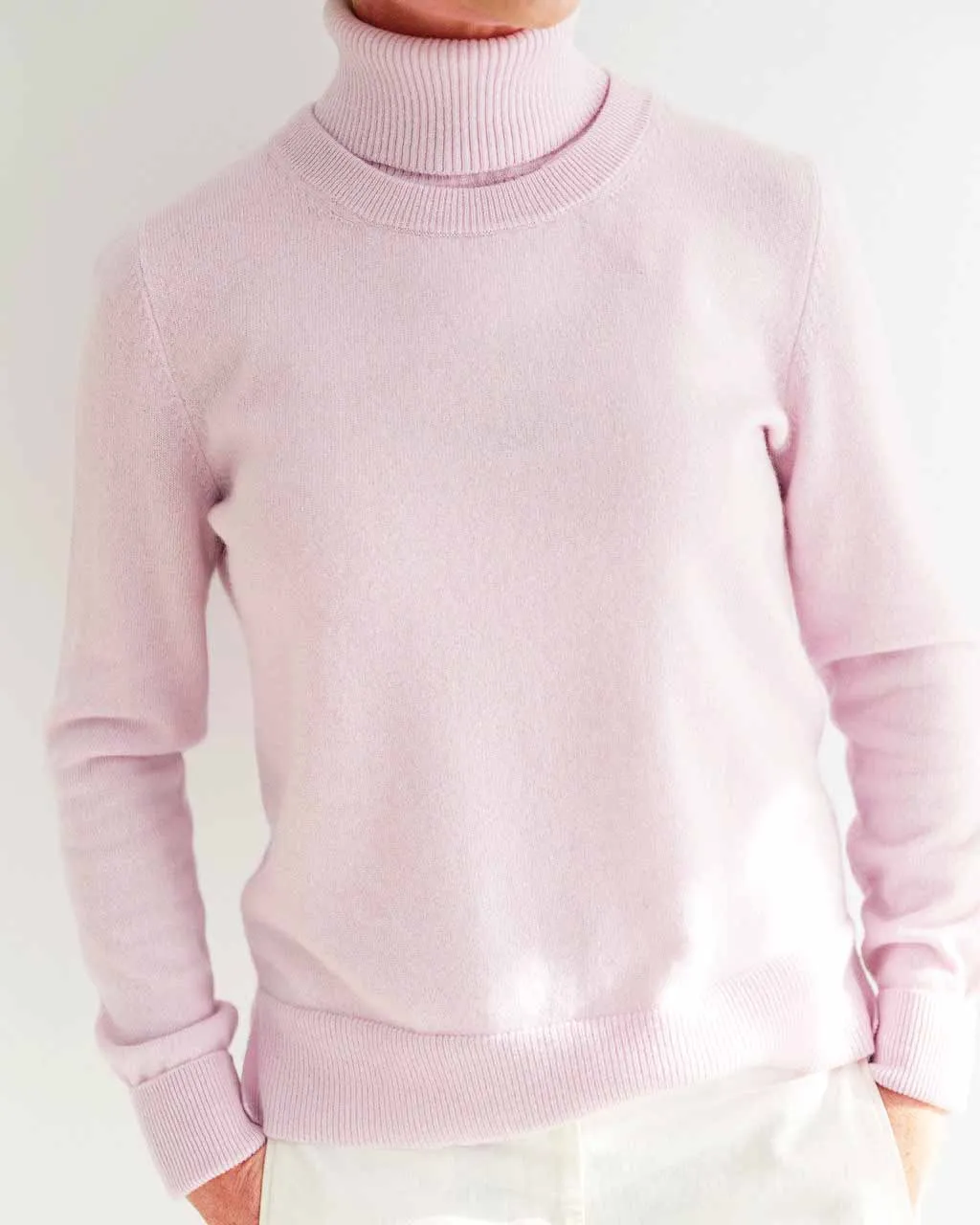 Peony Pink Cashmere Sweater Jumper