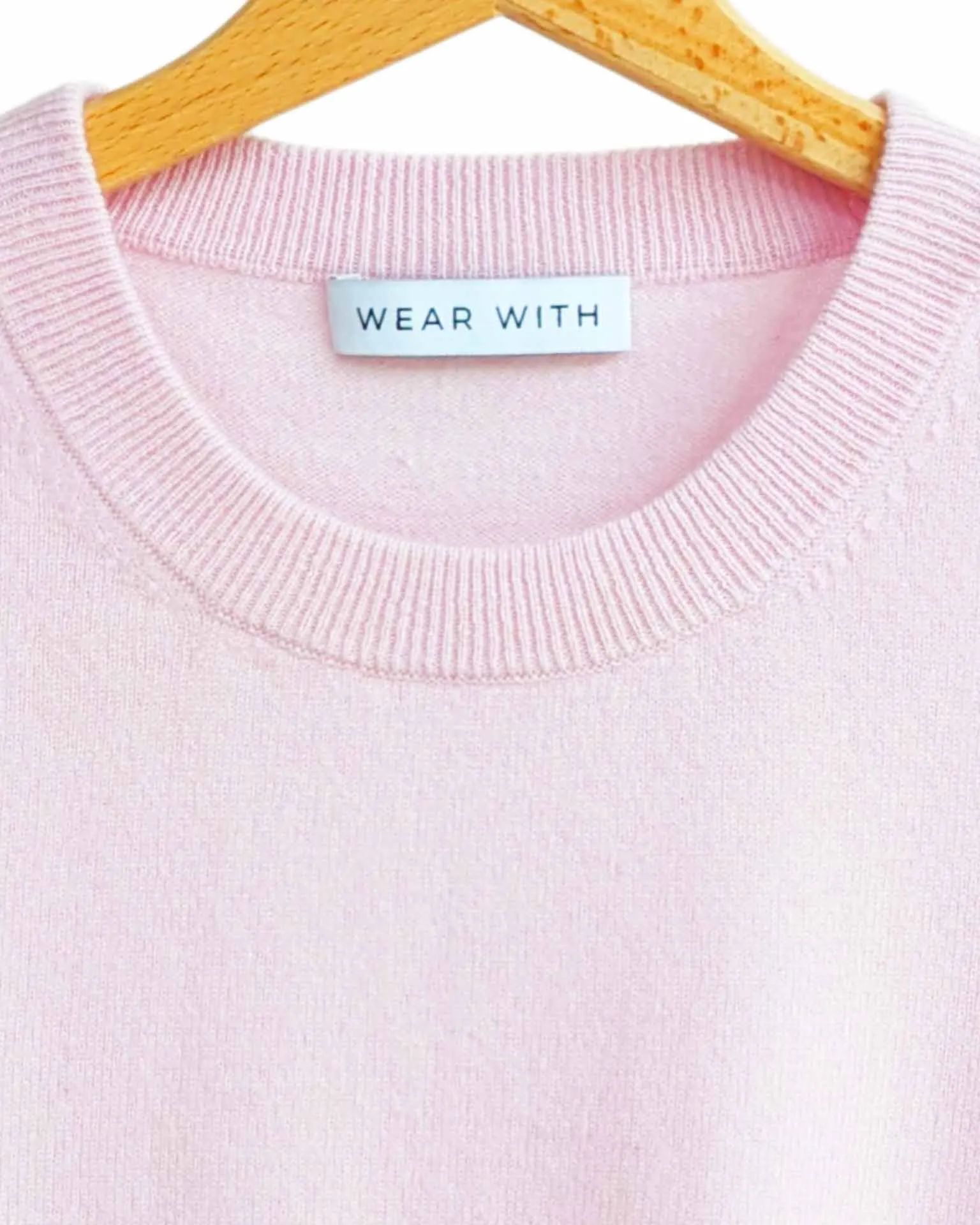 Peony Pink Cashmere Sweater Jumper