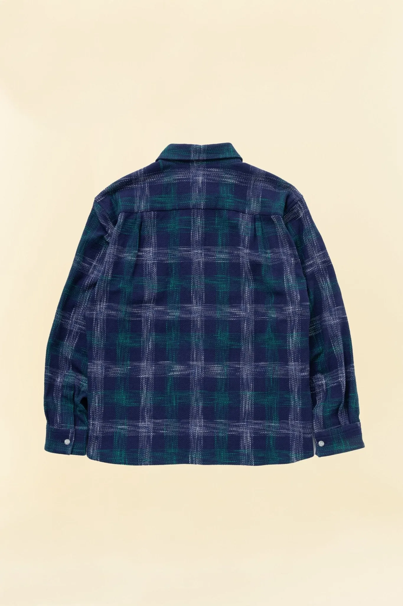 Rats Amundsen Cotton Check Shirt - Blue