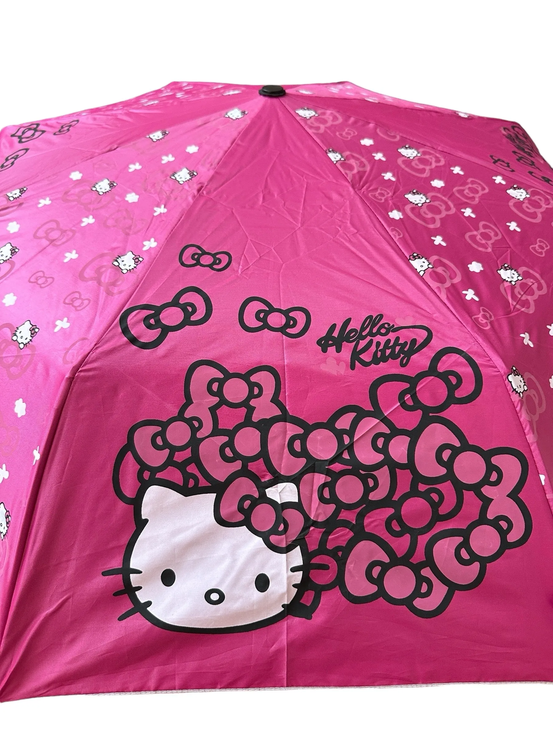 Sanrio Hello Kitty Compact Manual Umbrella With UV Protection