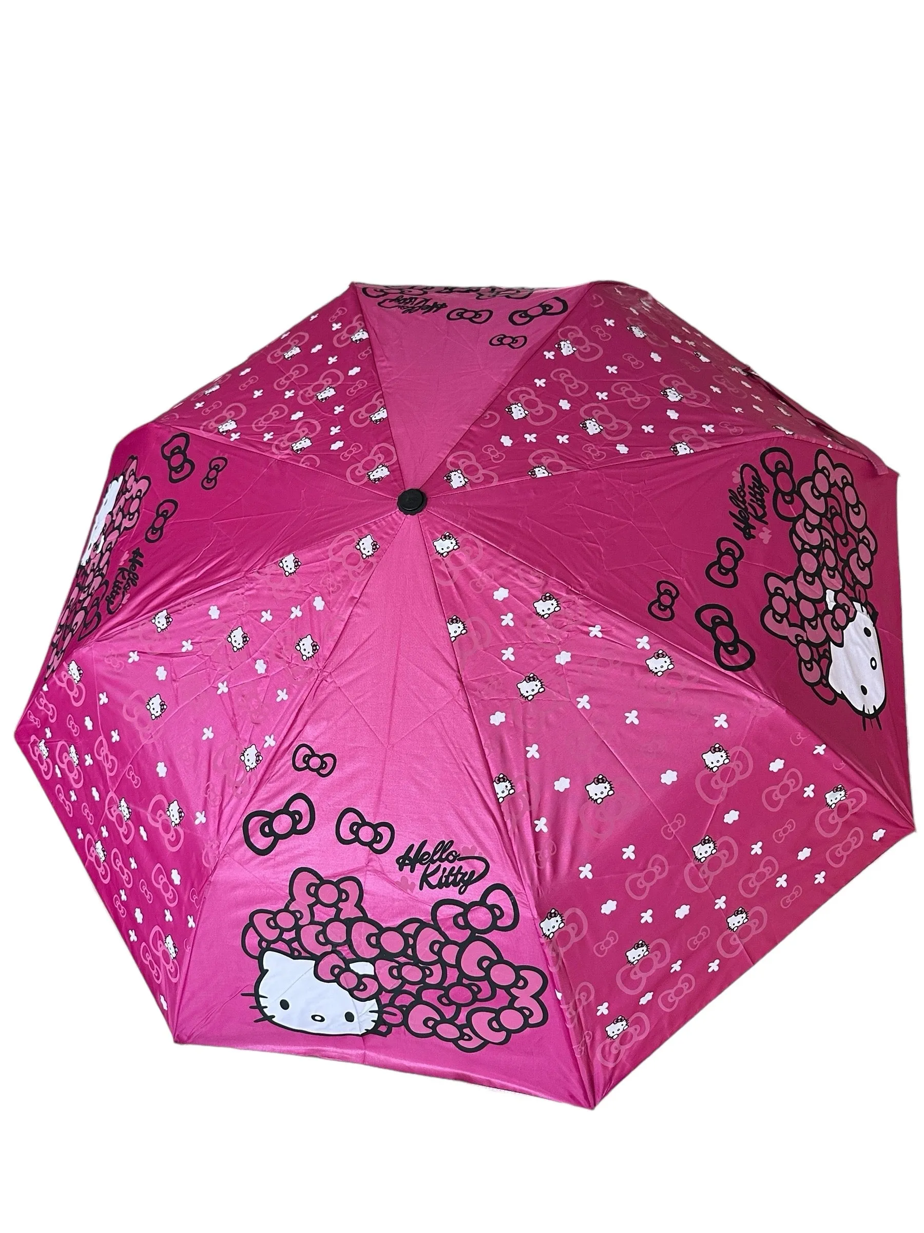 Sanrio Hello Kitty Compact Manual Umbrella With UV Protection