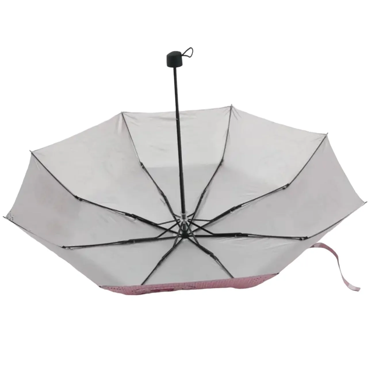 Sanrio Hello Kitty Compact Manual Umbrella With UV Protection