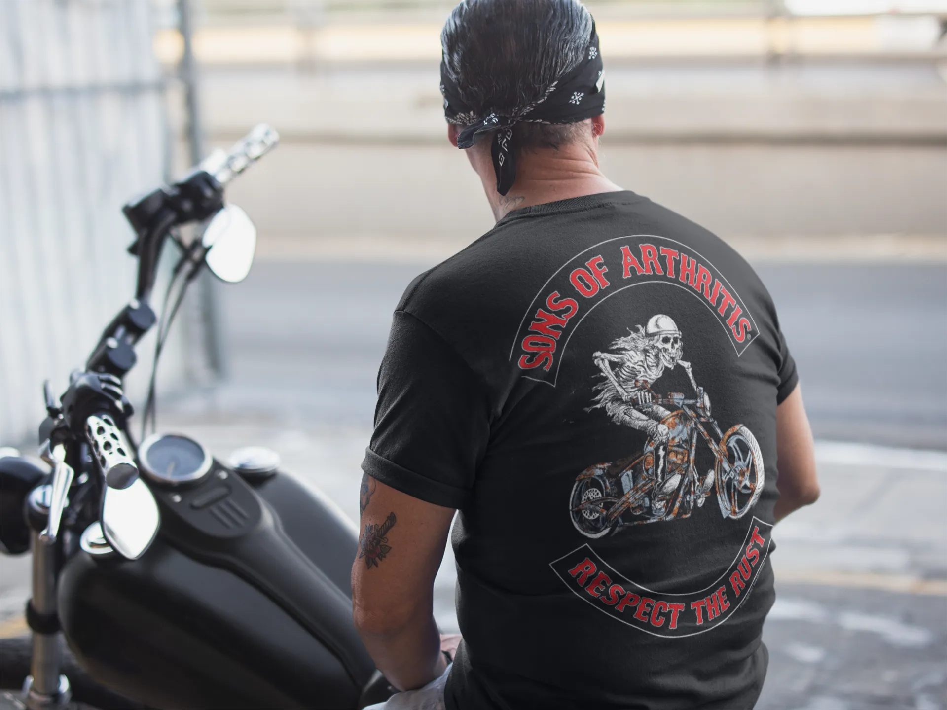 Sons of Arthritis Respect The Rust T-Shirt