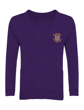 St Joseph's Catholic Primary School - Sunderland Purple Cardigan