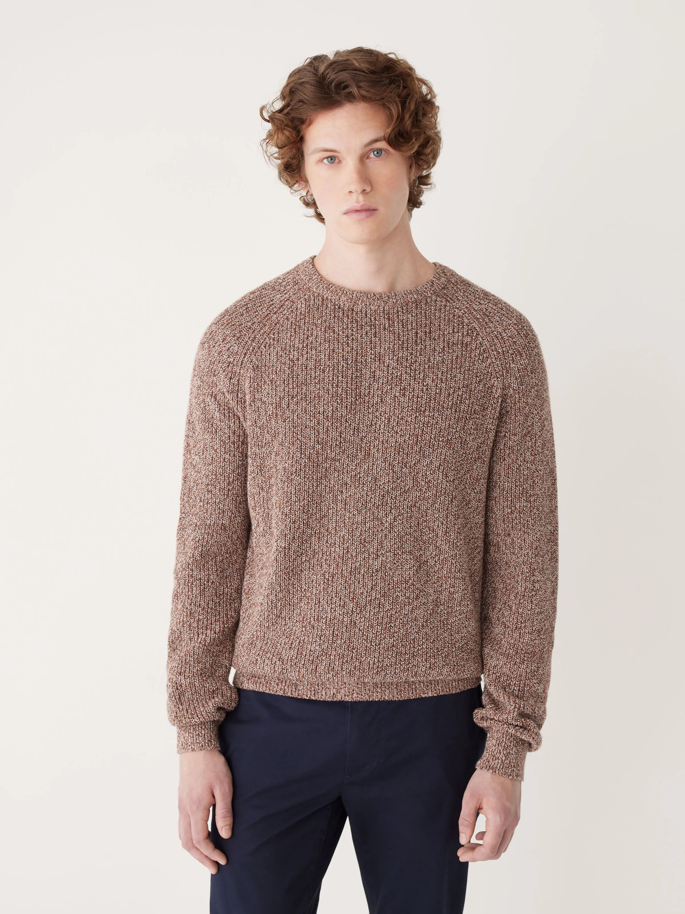 The Crewneck Sweater in Russet