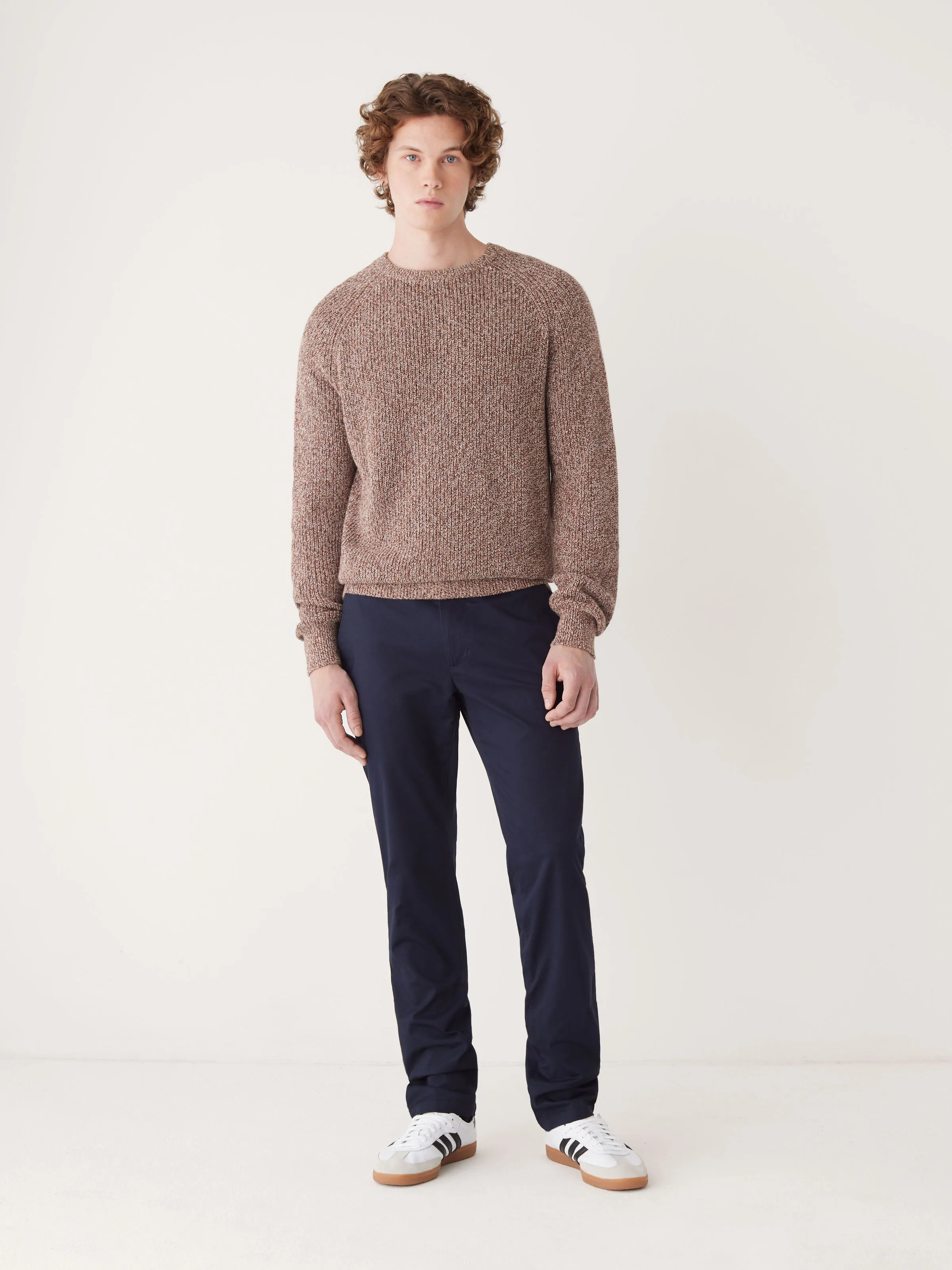 The Crewneck Sweater in Russet